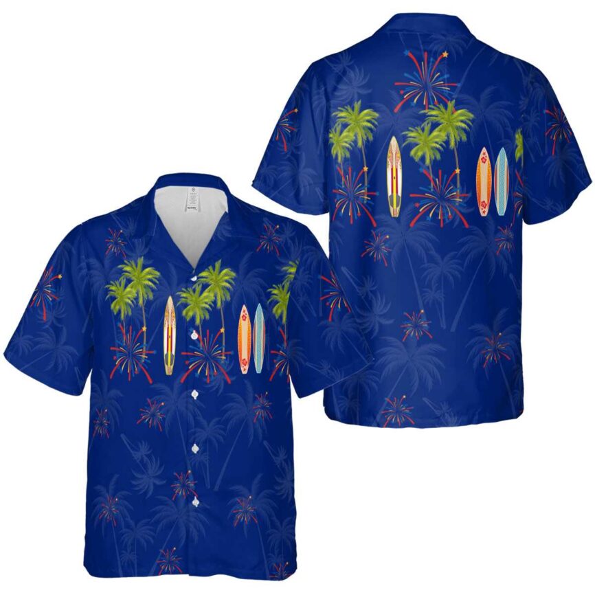 4th Of July Island Theme Hawaiian Shirt Premium grade