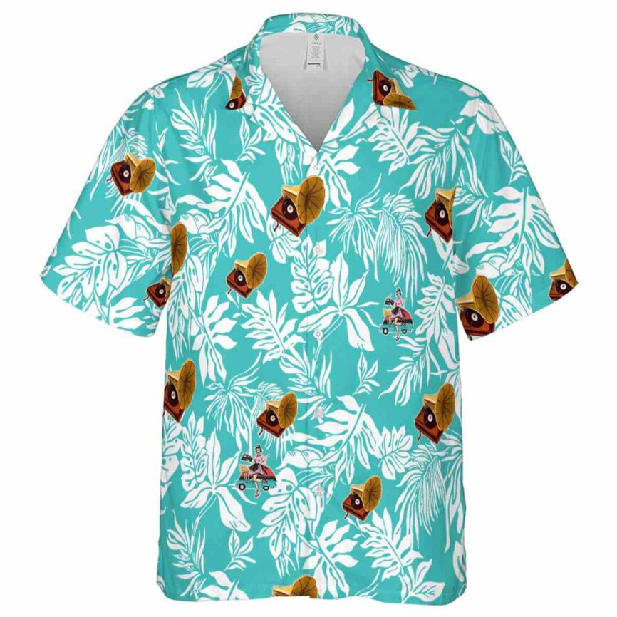 50s Bold Foliage Hawaiian Shirt Fashion forward