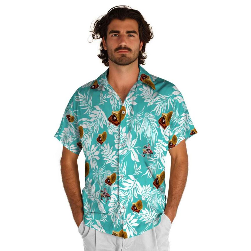 50s Bold Foliage Hawaiian Shirt New Arrival