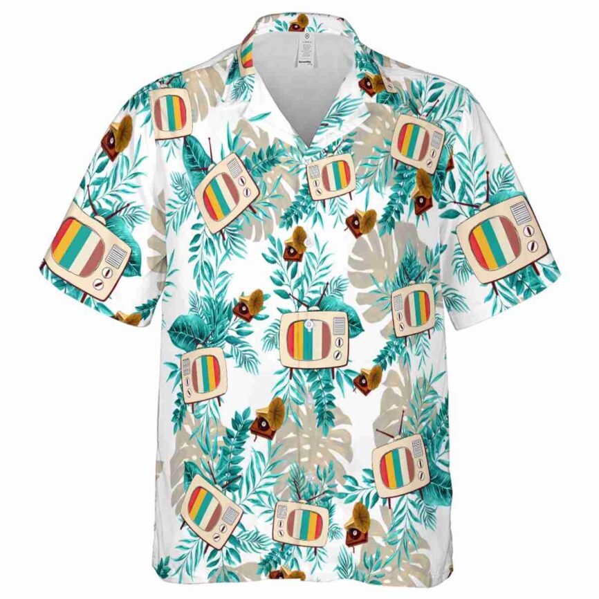 50s Tropical Fronds Hawaiian Shirt Fashion forward