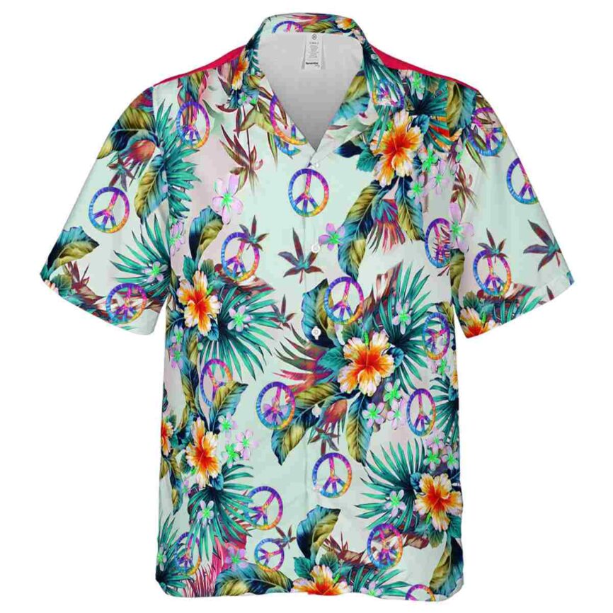 60s Floral Burst Hawaiian Shirt Fashion forward