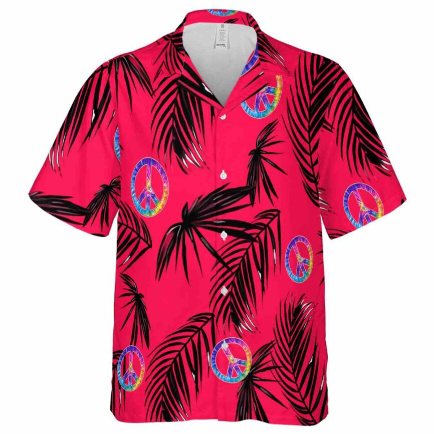 60s Monochrome Palm Hawaiian Shirt Fashion forward