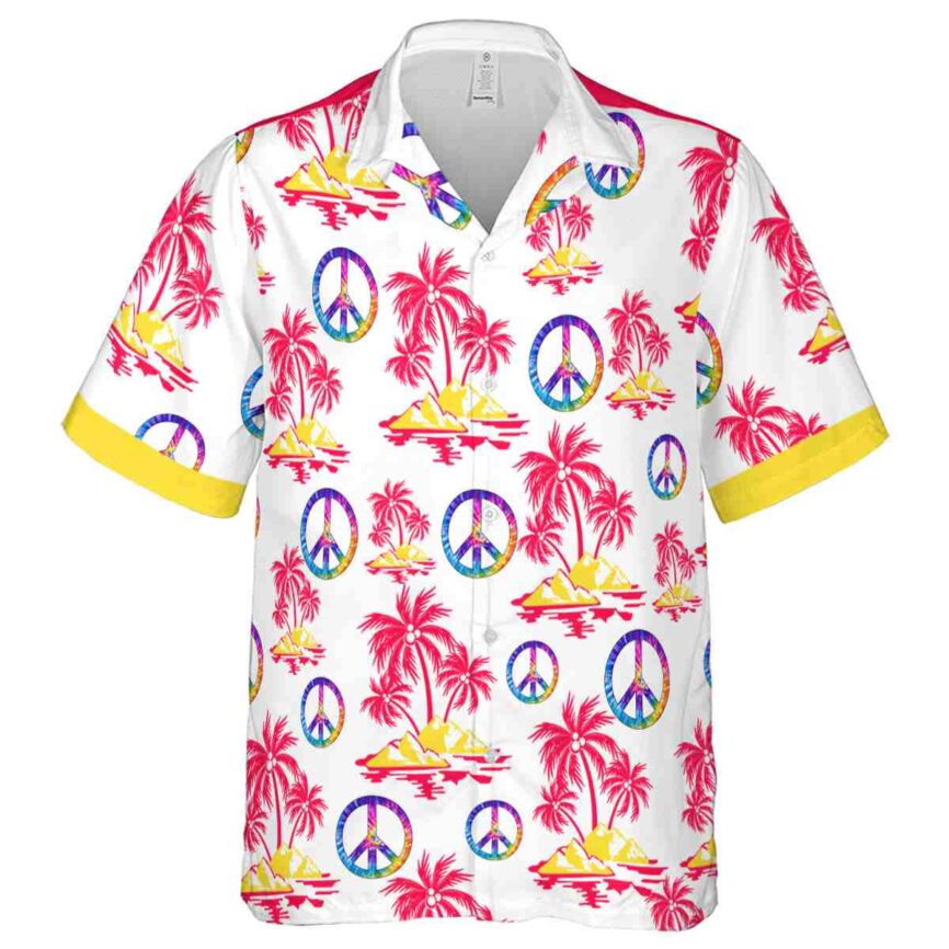 60s Palm Island Graphic Hawaiian Shirt Fashion forward