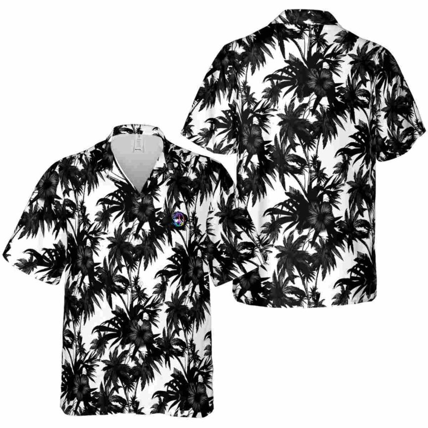 60s Palm Print Hawaiian Shirt Premium grade