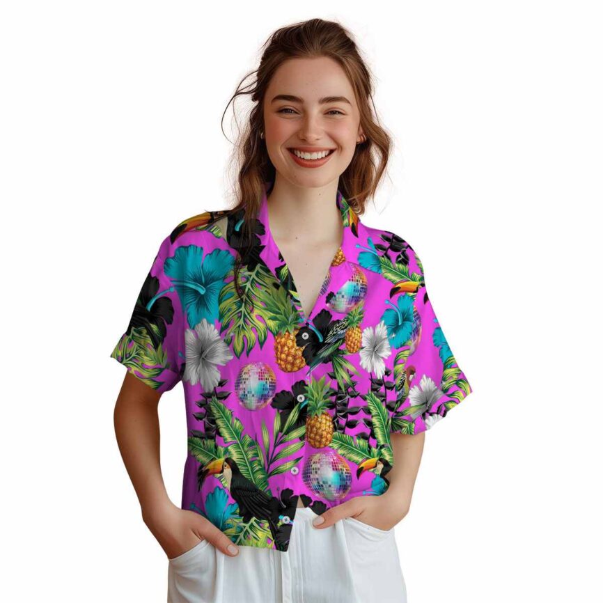 70s Leafy Toucan Hawaiian Shirt Top rated