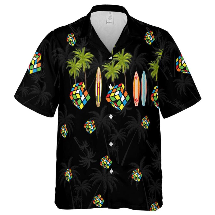 80s Island Theme Hawaiian Shirt Fashion forward