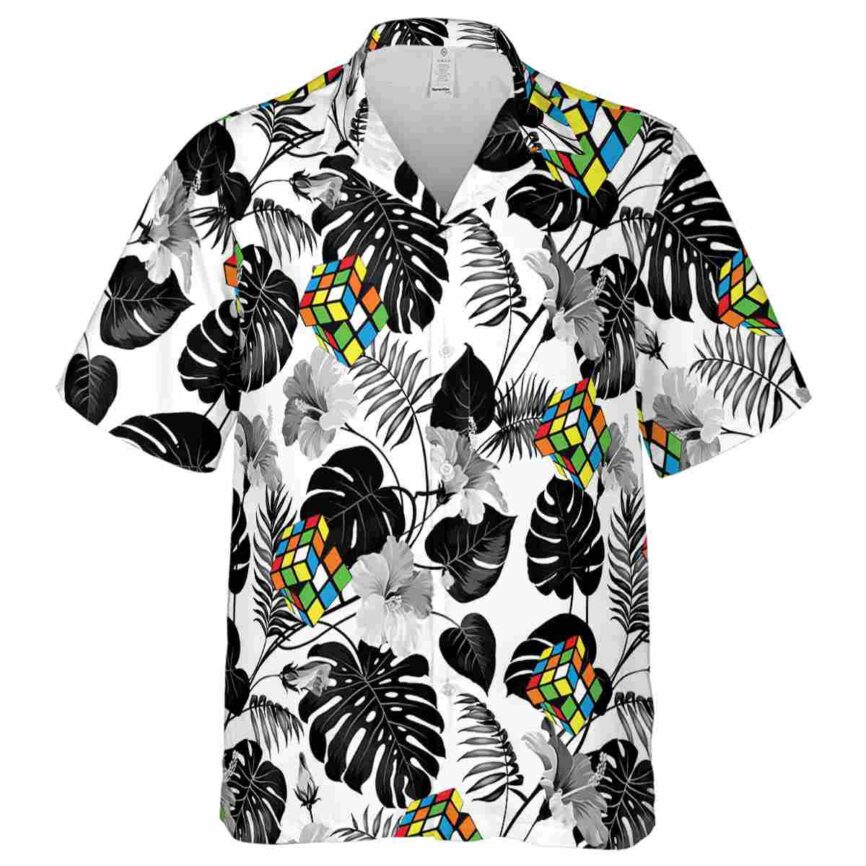 80s Leaf Pattern Hawaiian Shirt Fashion forward