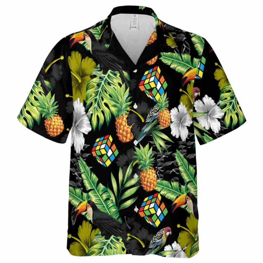 80s Leafy Toucan Hawaiian Shirt Fashion forward