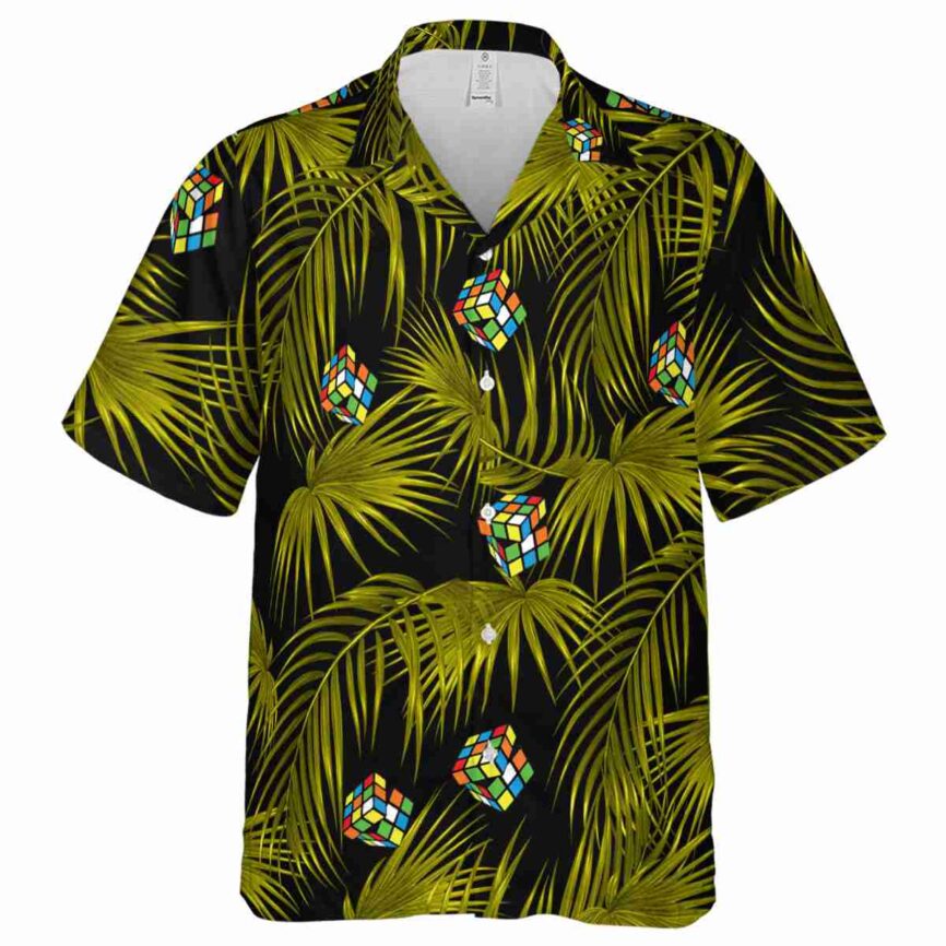 80s Palm Frond Hawaiian Shirt Fashion forward