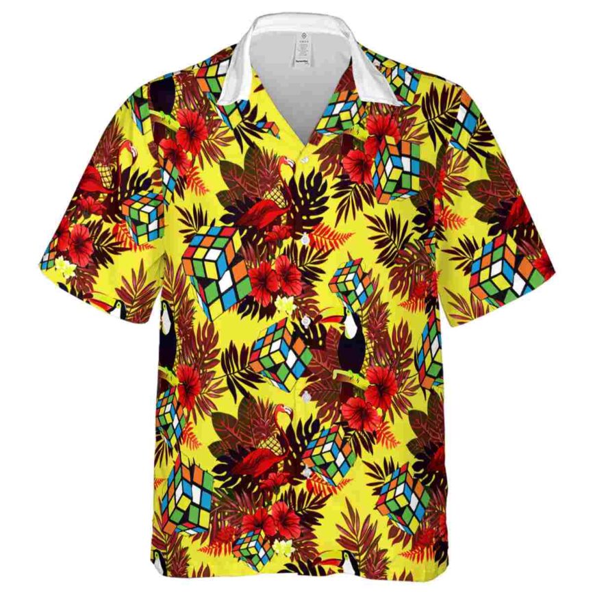 80s Tropical Bird Hawaiian Shirt Fashion forward