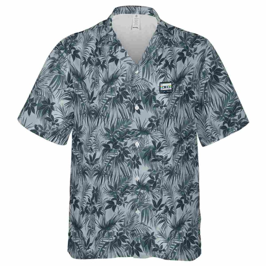 90s Foliage Print Hawaiian Shirt Fashion forward