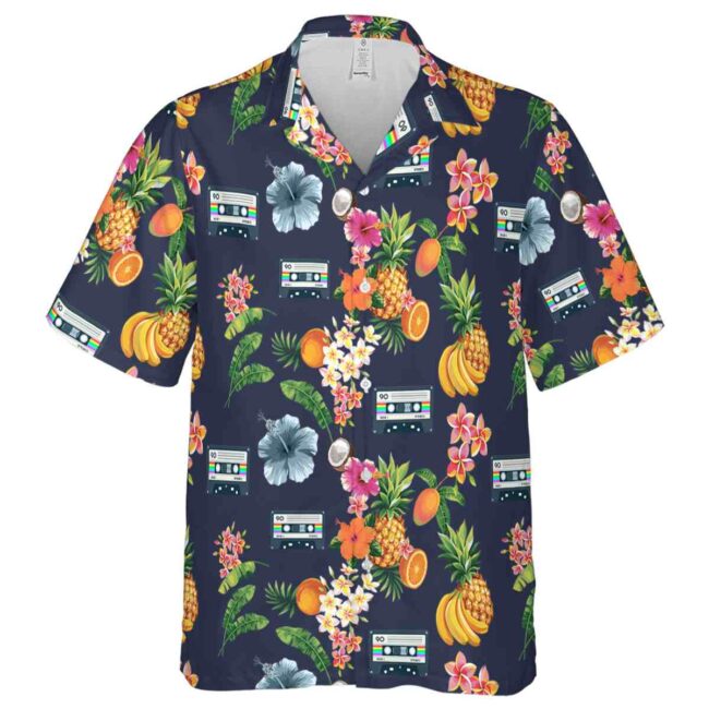 90s Fruit Pattern Hawaiian Shirt Fashion forward