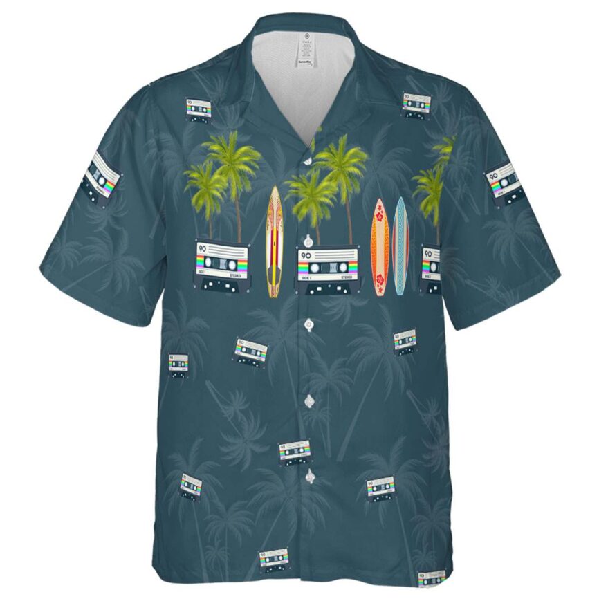 90s Island Theme Hawaiian Shirt Fashion forward