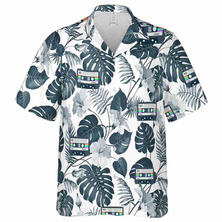 90s Leaf Pattern Hawaiian Shirt Fashion forward