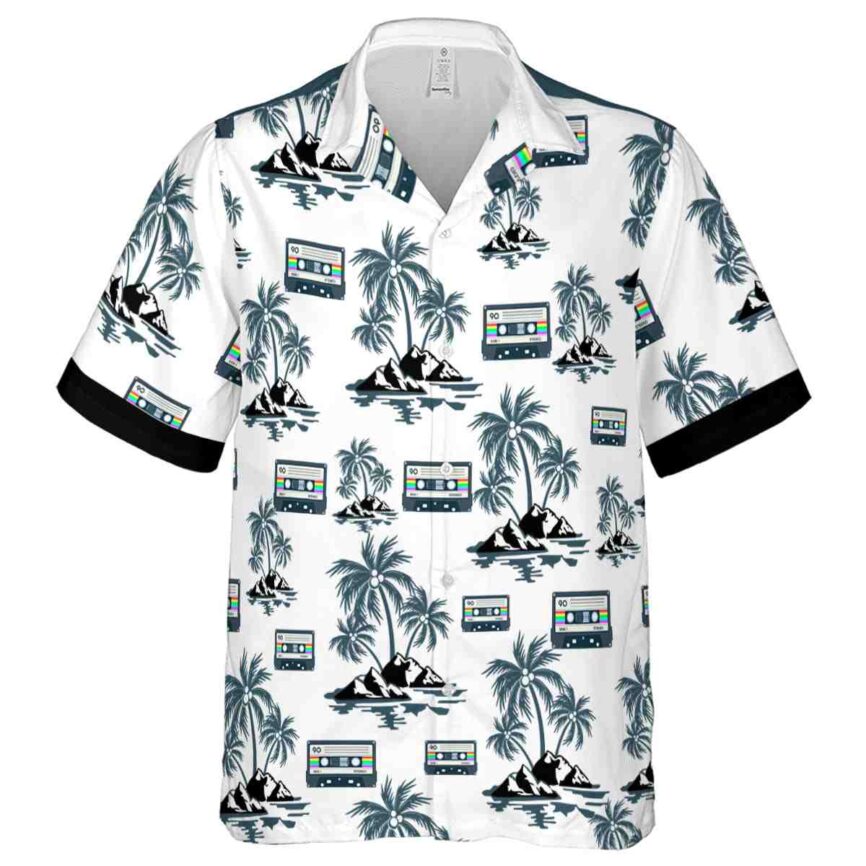 90s Palm Island Graphic Hawaiian Shirt Fashion forward