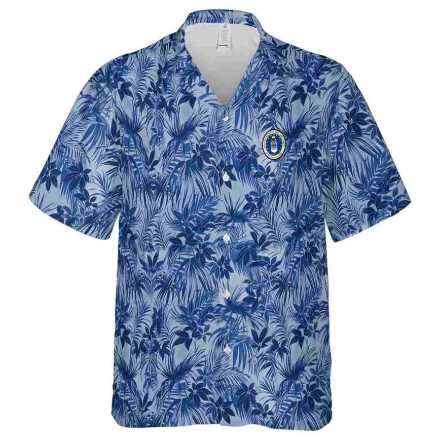 Air Force Foliage Print Hawaiian Shirt Fashion forward