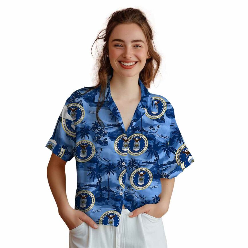 Air Force Island Beach Hawaiian Shirt Top rated