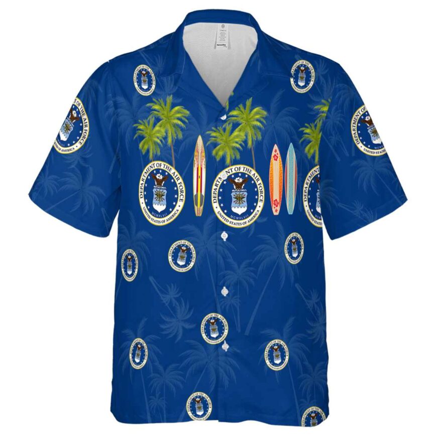 Air Force Island Theme Hawaiian Shirt Fashion forward