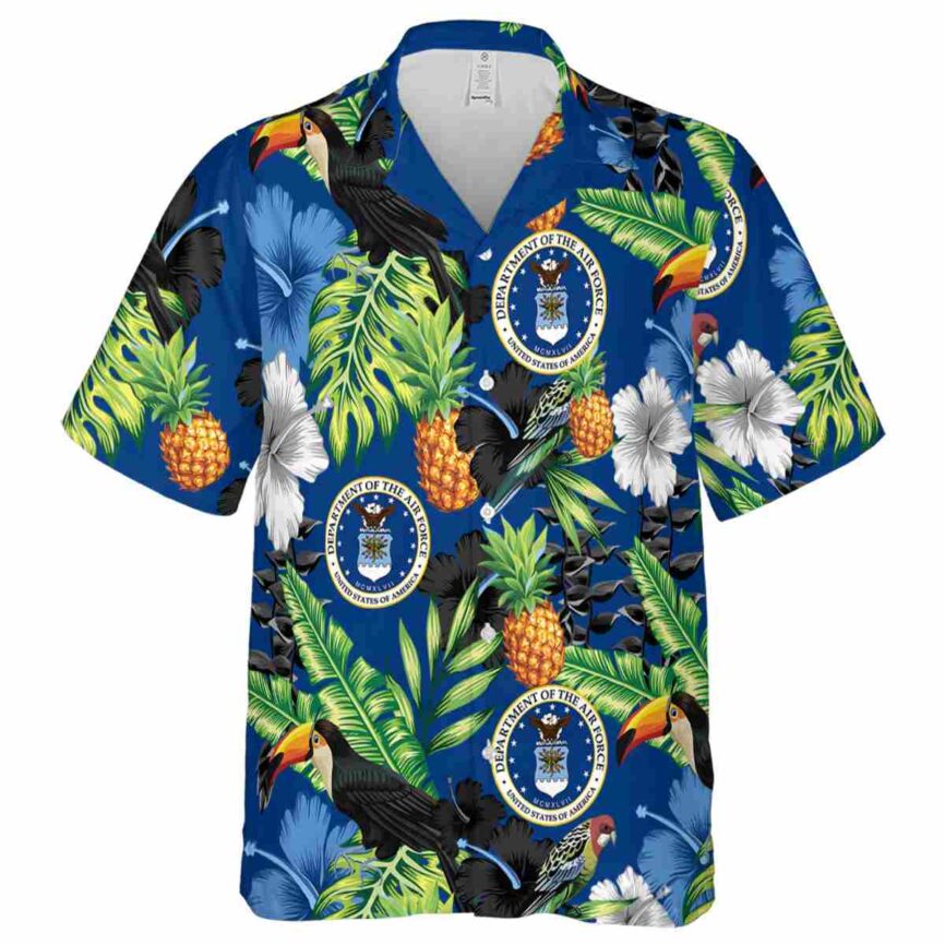 Air Force Leafy Toucan Hawaiian Shirt Fashion forward