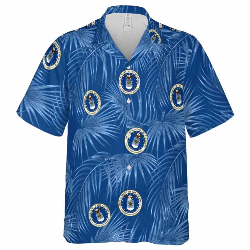 Air Force Palm Frond Hawaiian Shirt Fashion forward