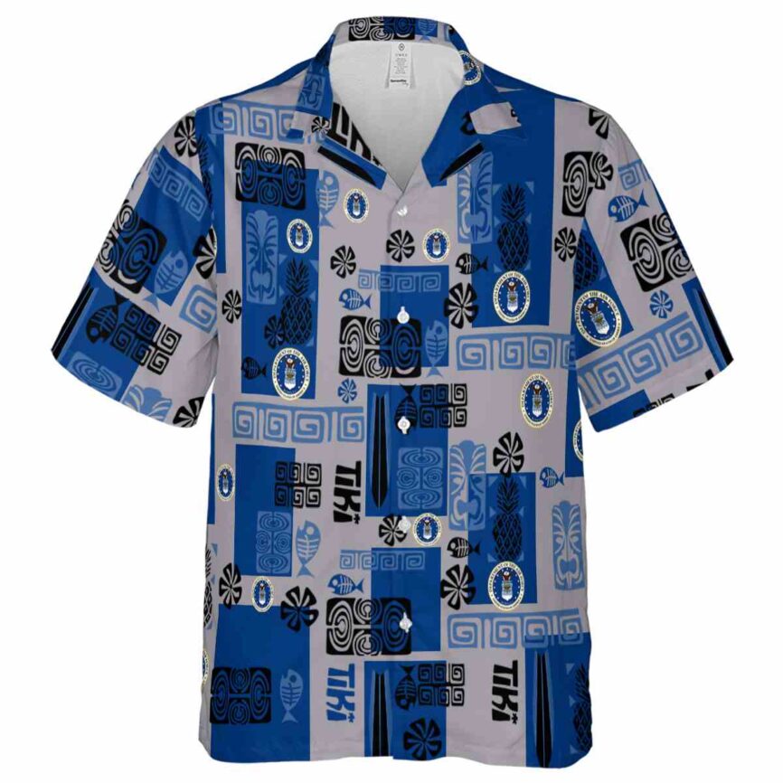 Air Force Tiki Motifs Hawaiian Shirt Fashion forward