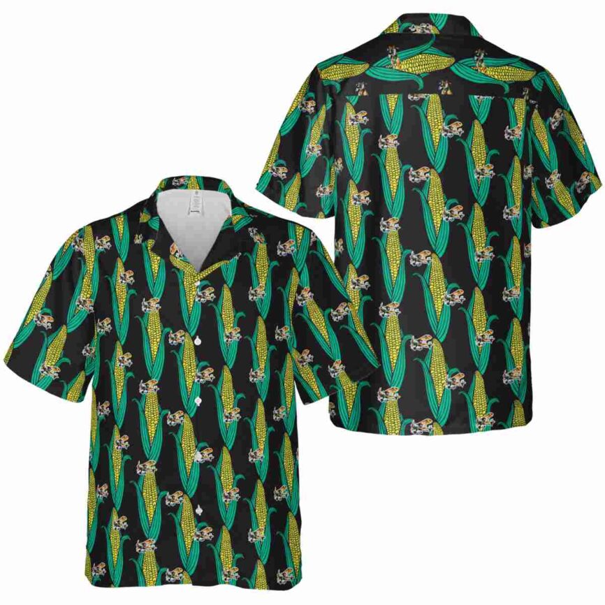 Airplane Corn Element Hawaiian Shirt Premium grade