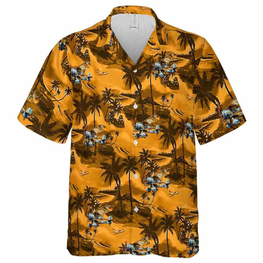 Airplane Island Beach Hawaiian Shirt Fashion forward