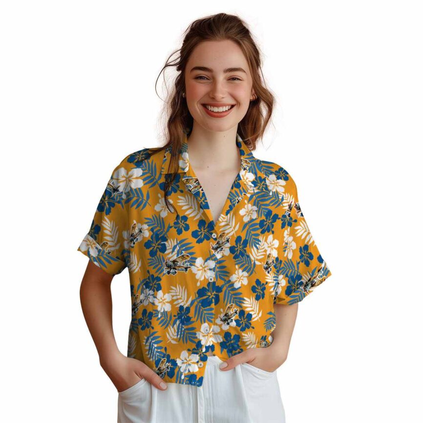 Airplane Leafy Hibiscus Hawaiian Shirt Top rated