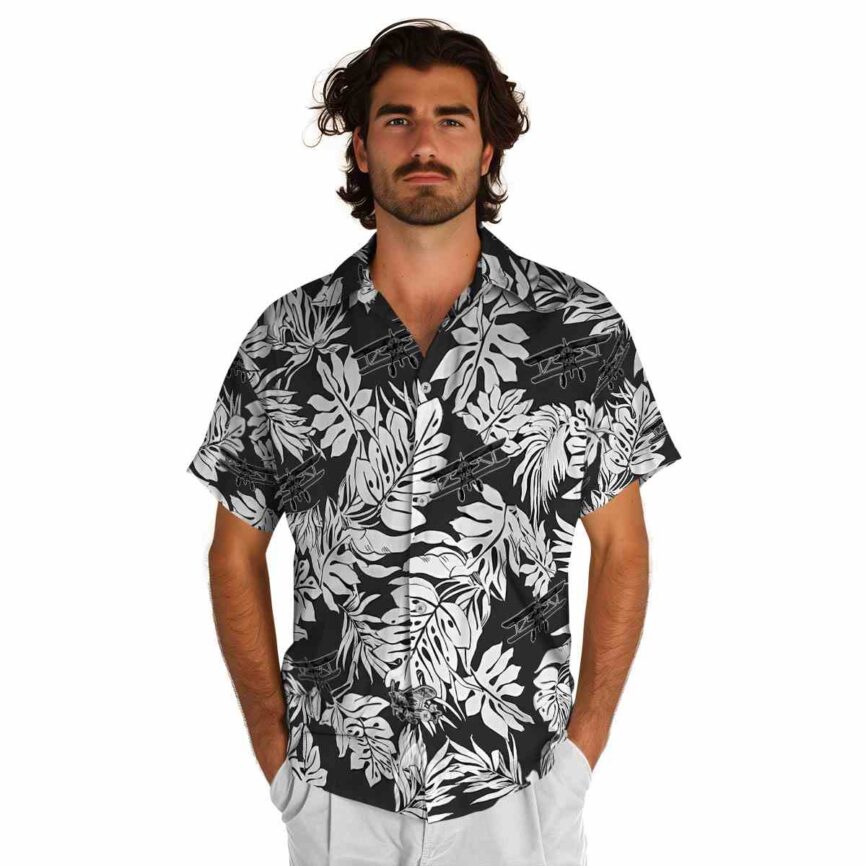 Airplane Monstera Foliage Hawaiian Shirt New Arrival