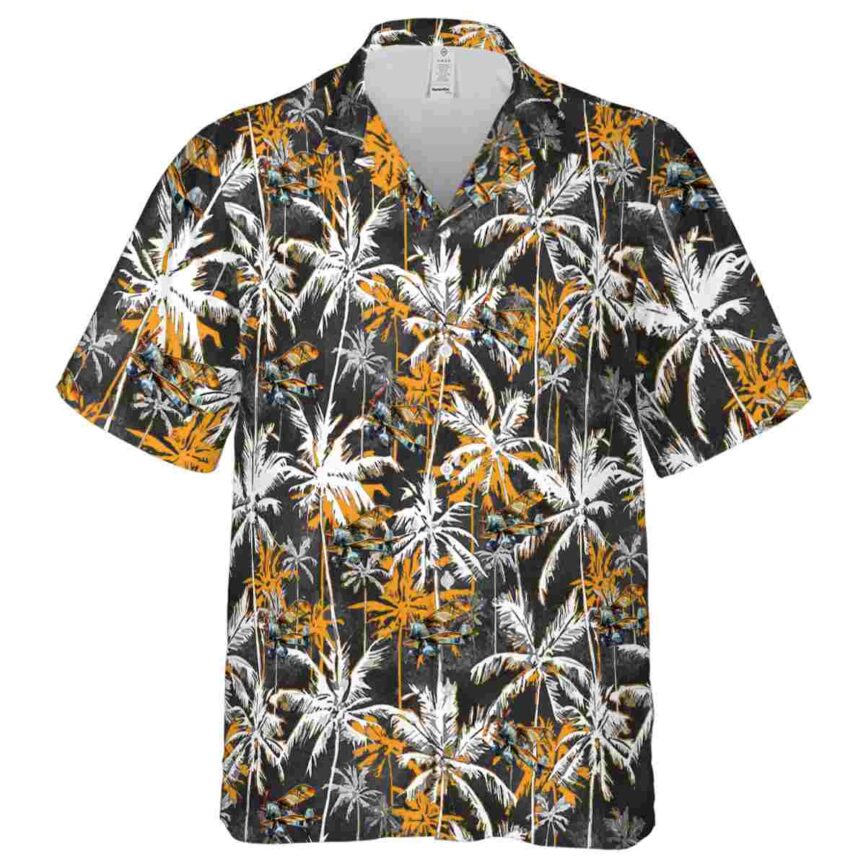 Airplane Palm Themed Hawaiian Shirt Fashion forward