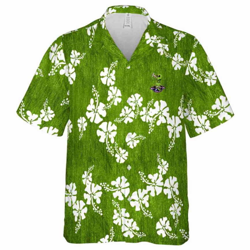 Alien Hibiscus Blossom Hawaiian Shirt Fashion forward