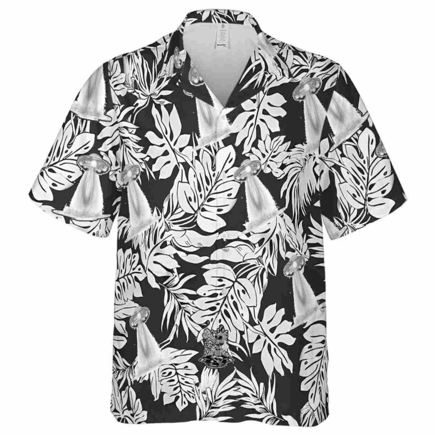 Alien Monstera Foliage Hawaiian Shirt Fashion forward