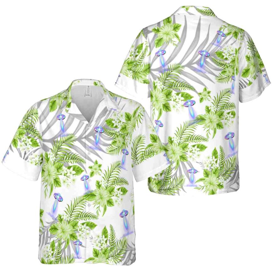 Alien Tropical Blossom Hawaiian Shirt Premium grade