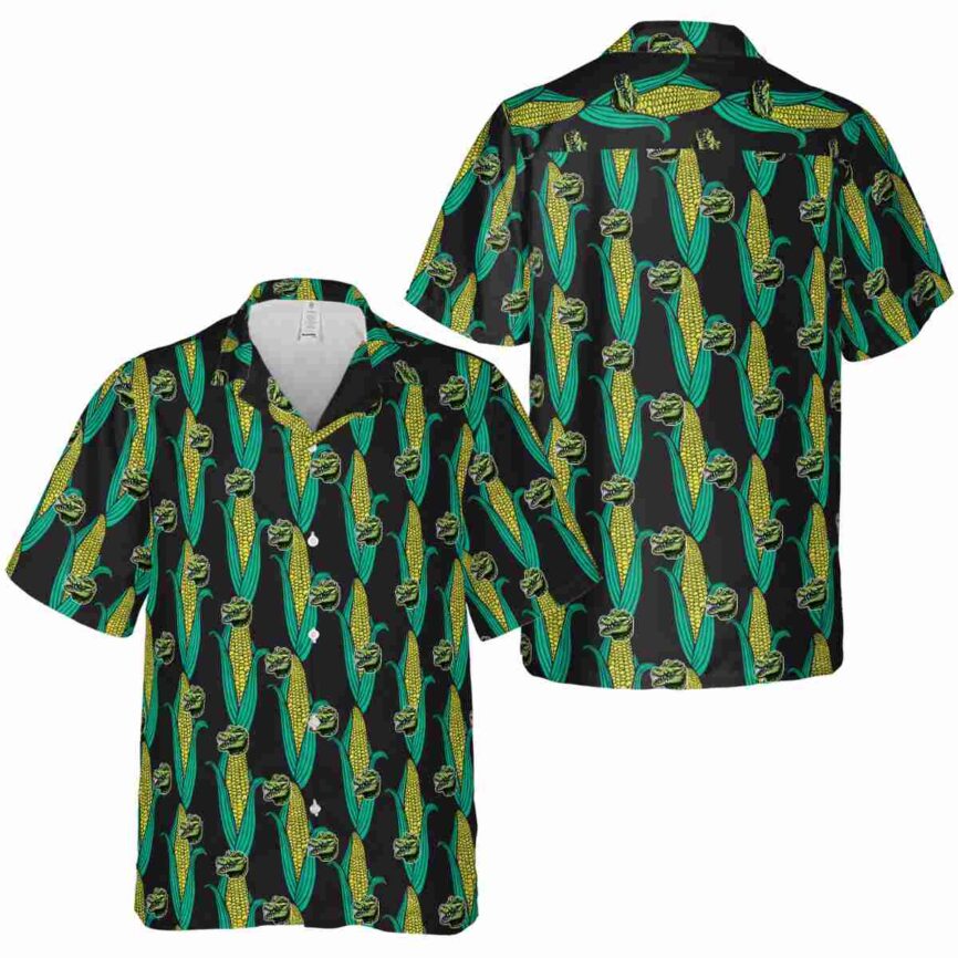 Alligator Corn Element Hawaiian Shirt Premium grade