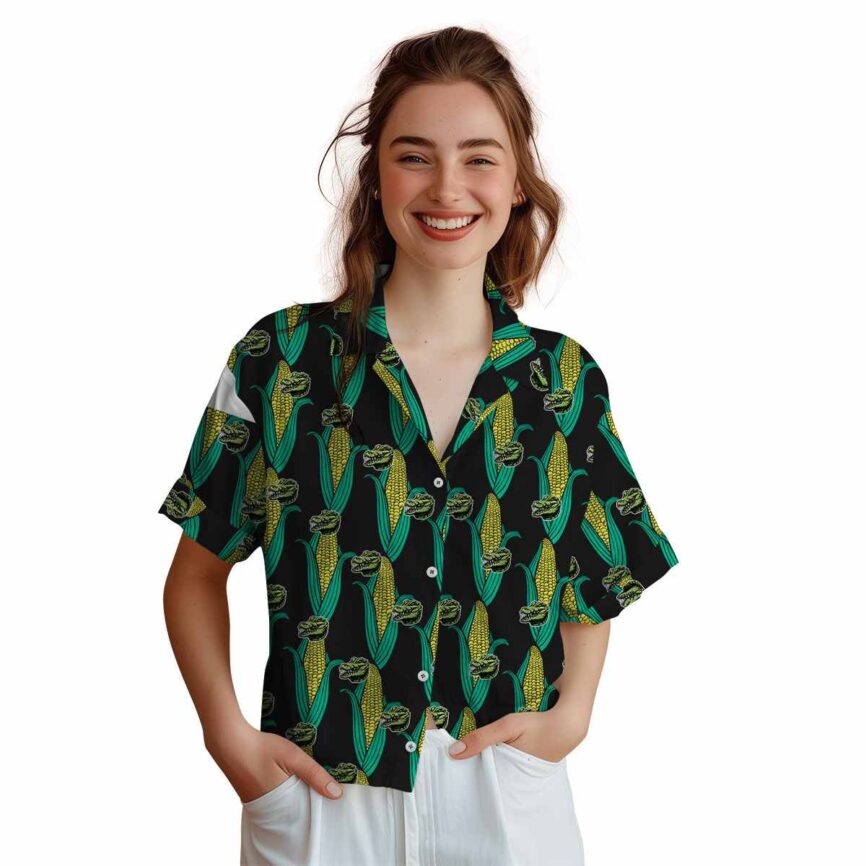 Alligator Corn Element Hawaiian Shirt Top rated