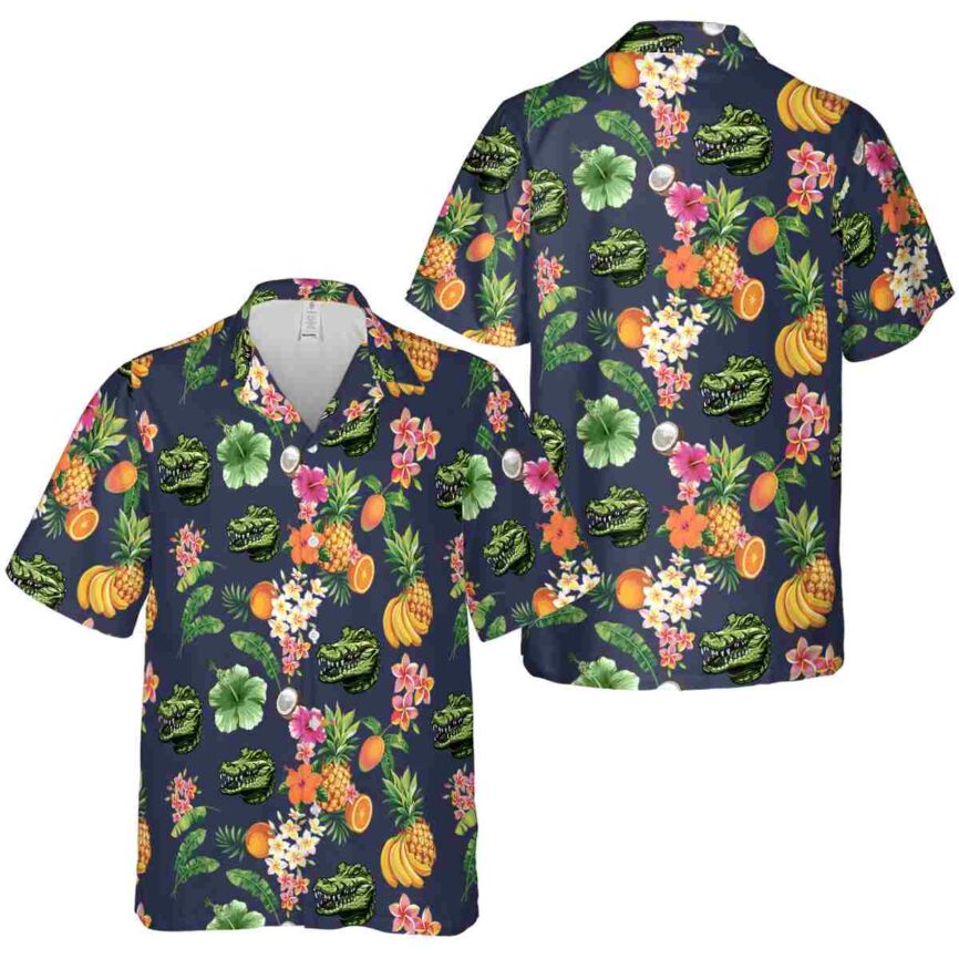 Alligator Fruit Pattern Hawaiian Shirt Premium grade