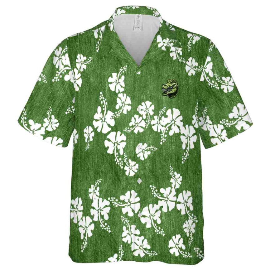 Alligator Hibiscus Blossom Hawaiian Shirt Fashion forward