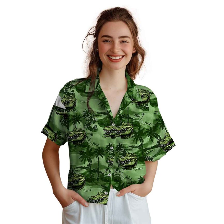 Alligator Island Beach Hawaiian Shirt Top rated