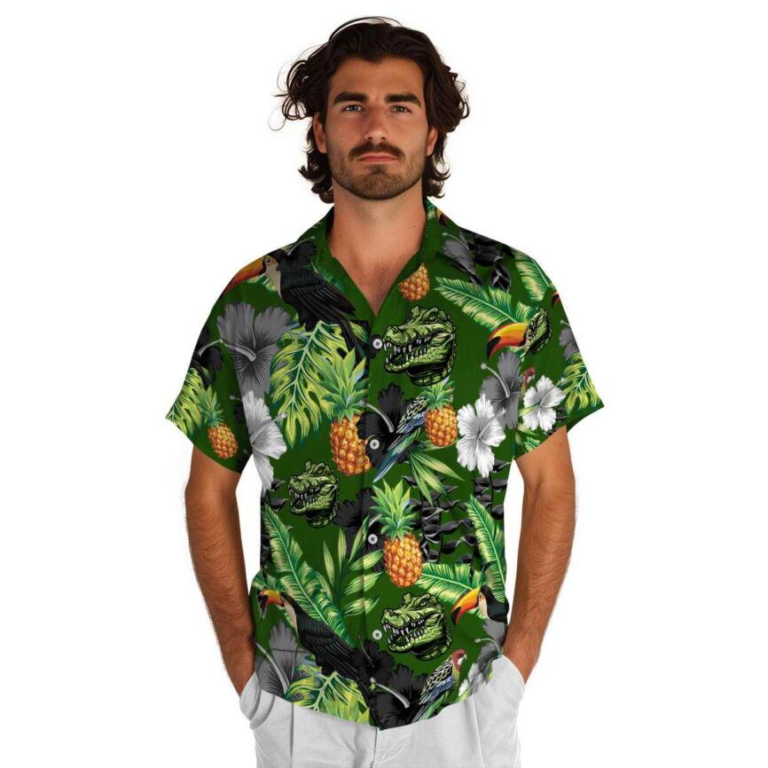 Alligator Leafy Toucan Hawaiian Shirt New Arrival