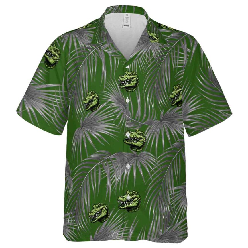 Alligator Palm Frond Hawaiian Shirt Fashion forward