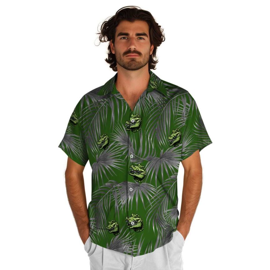 Alligator Palm Frond Hawaiian Shirt New Arrival