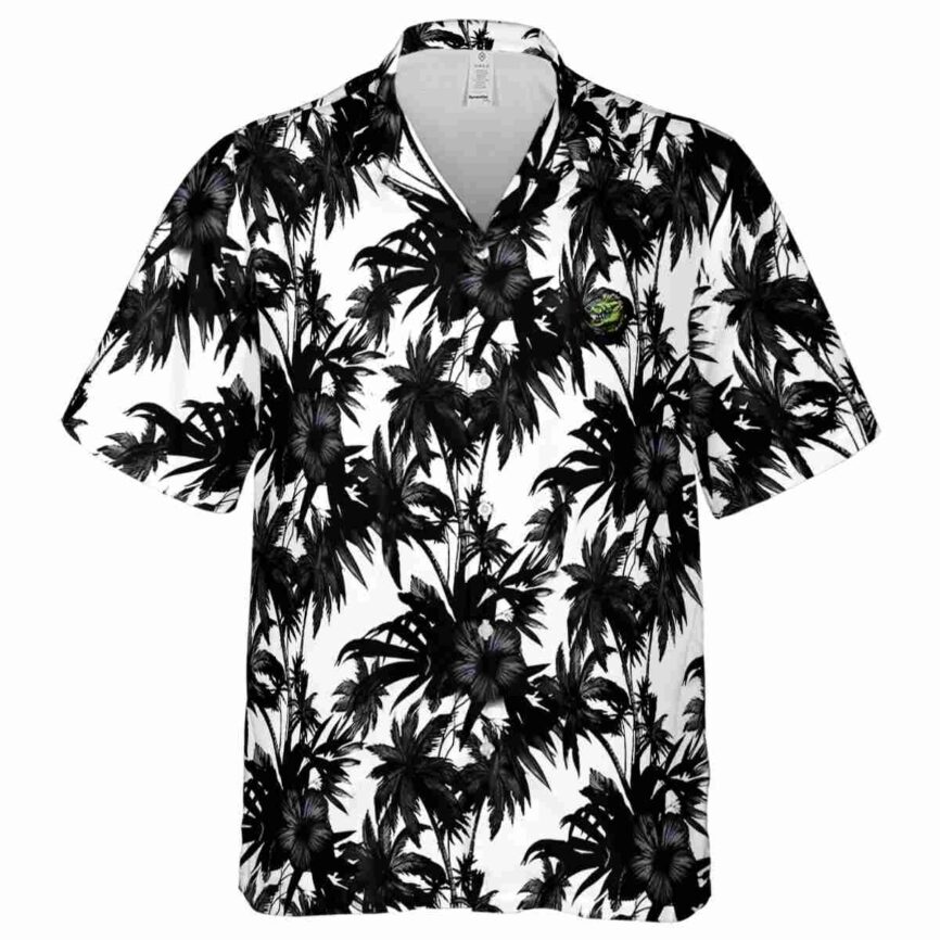 Alligator Palm Print Hawaiian Shirt Fashion forward