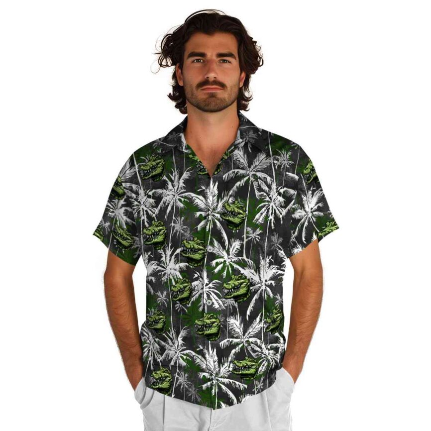 Alligator Palm Themed Hawaiian Shirt New Arrival