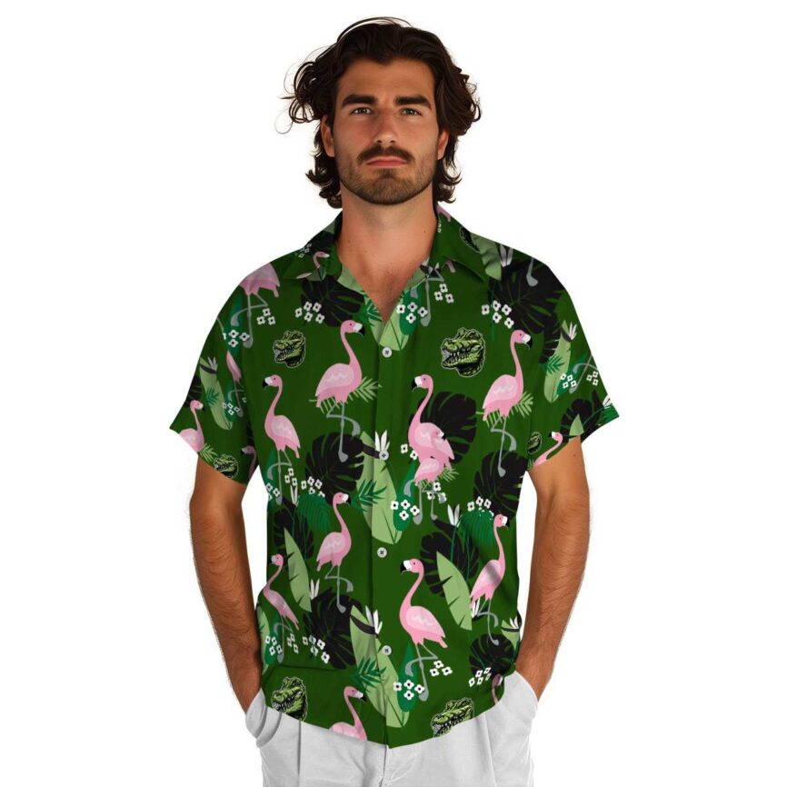 Alligator Tropical Flamingo Hawaiian Shirt New Arrival