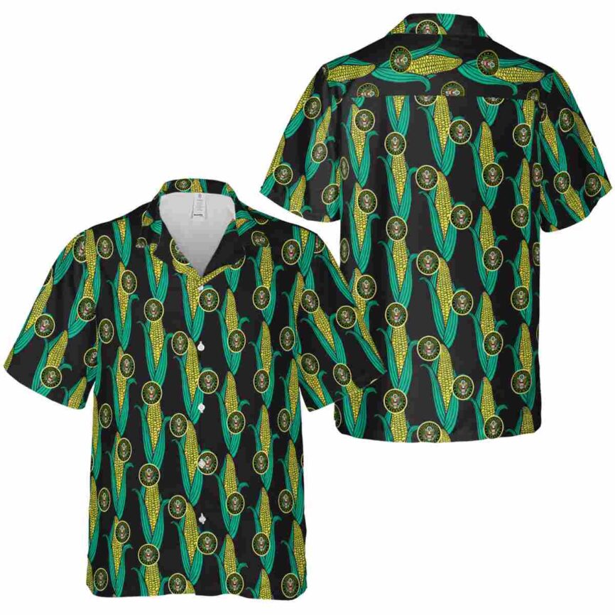 Army Corn Element Hawaiian Shirt Premium grade