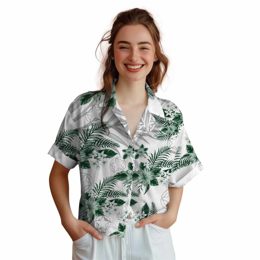 Army Tropical Blossom Hawaiian Shirt Top rated