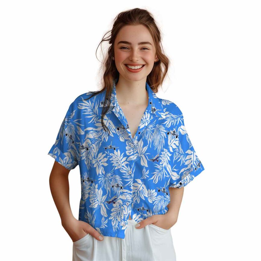 Aviation Bold Foliage Hawaiian Shirt Top rated