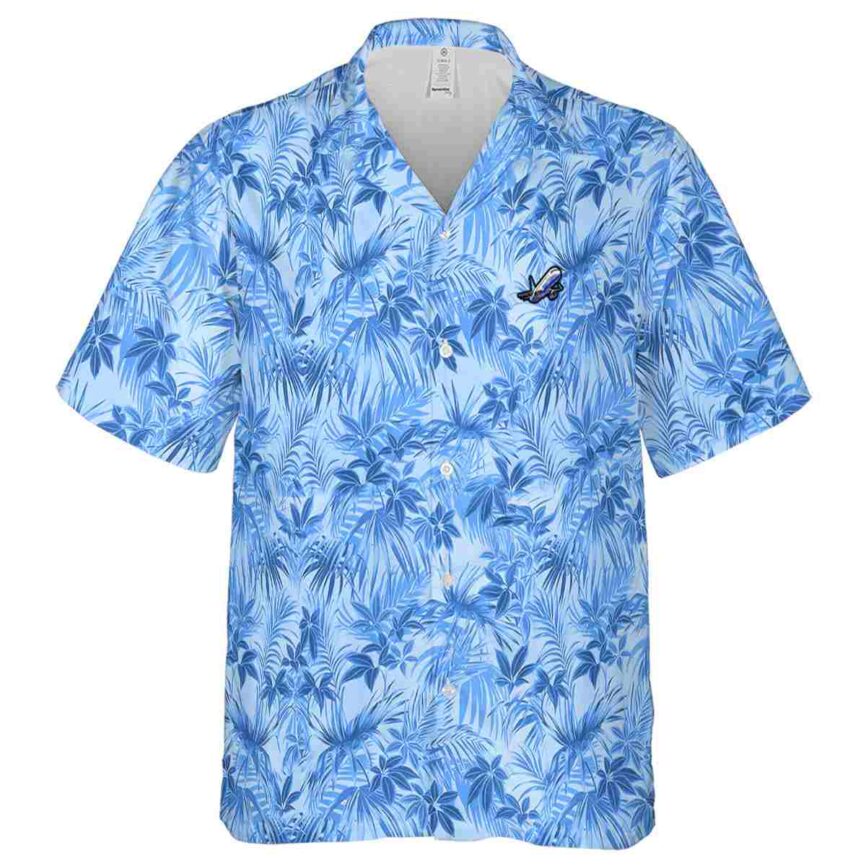 Aviation Foliage Print Hawaiian Shirt Fashion forward