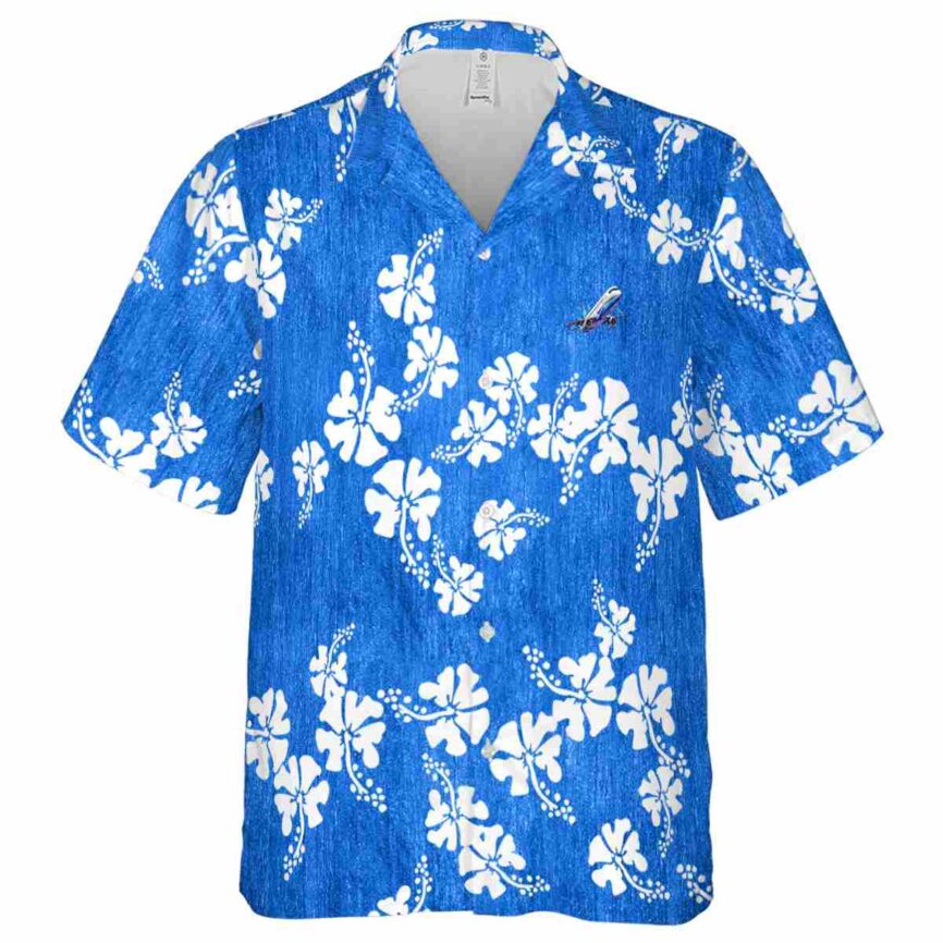 Aviation Hibiscus Blossom Hawaiian Shirt Fashion forward