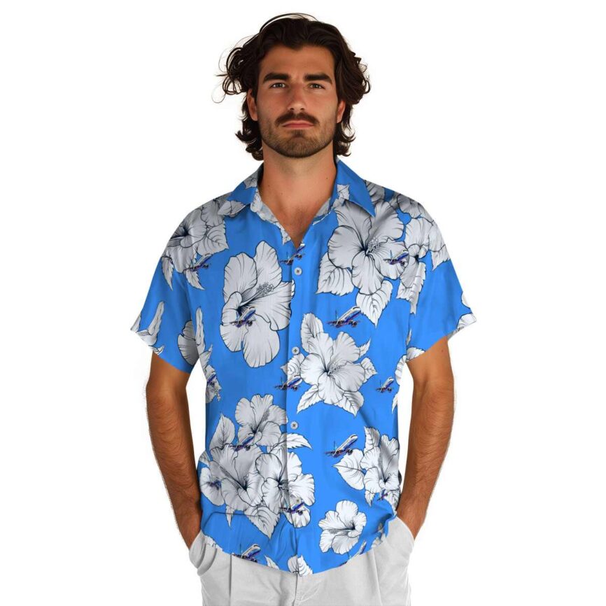 Aviation Hibiscus Flower Hawaiian Shirt New Arrival